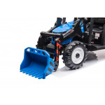 Elektrická autíčko Traktor MEGA D68 24V - modrá